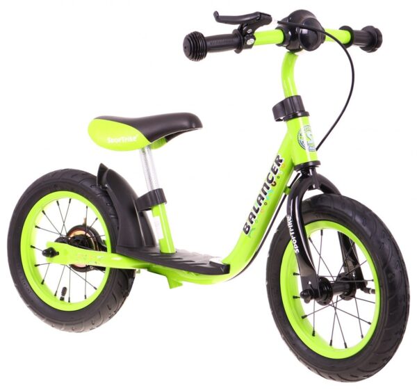Bicicleta de echilibru fara pedale BALANCER (wb-21) Verde