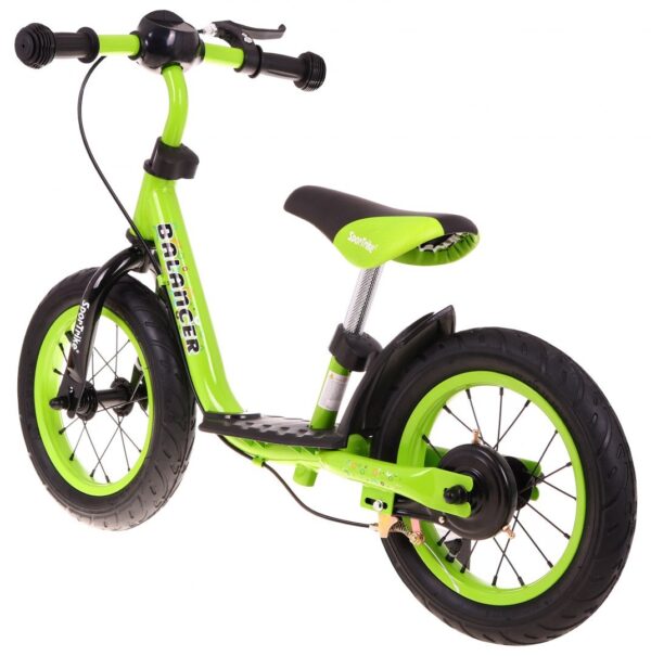 Bicicleta de echilibru fara pedale BALANCER (wb-21) Verde