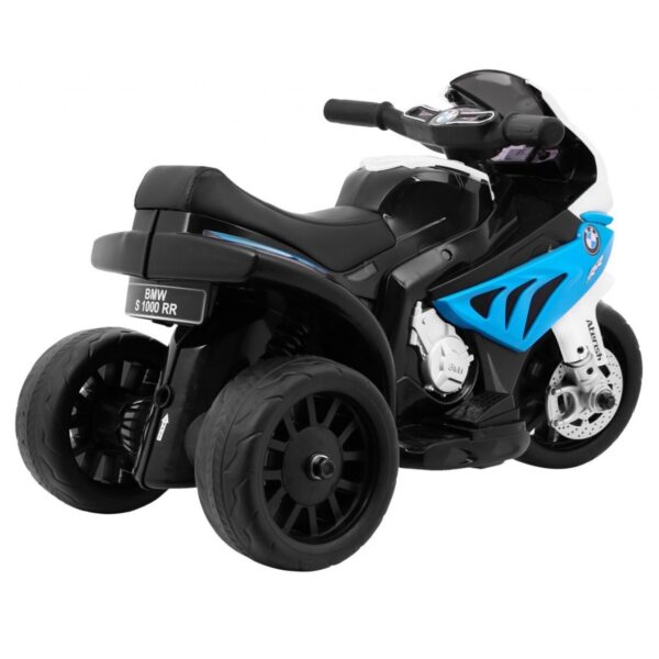 Tricicleta electrica pentru copii mica, BMW S1000 RR (5188) Albastru