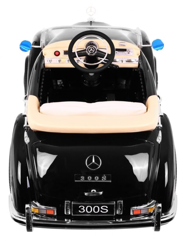 Masinuta electrica pentru copii Mercedes Benz 300S (LS618) Negru metalizat