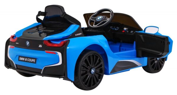 Masinuta electrica pentru copii BMW i8 Coupe NEW (JE1001) Albastru