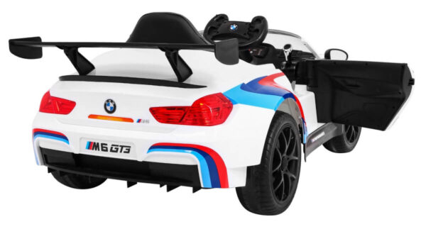Masinuta electrica pentru copii BMW M6 GT3 (6666) Alb
