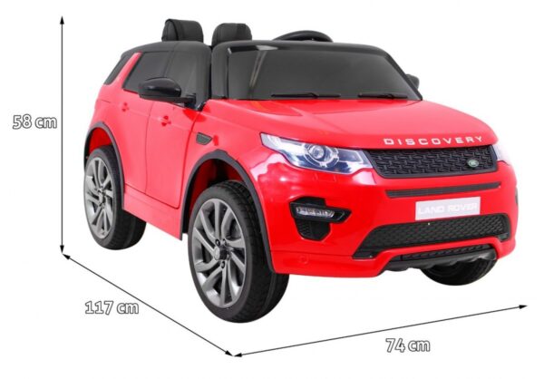 Masinuta electrica pentru copii Land Rover DISCOVERY SPORT (2388) Rosu