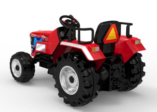 Tractor electric pentru copii cu roti mari BLAZIN (2788) Rosu