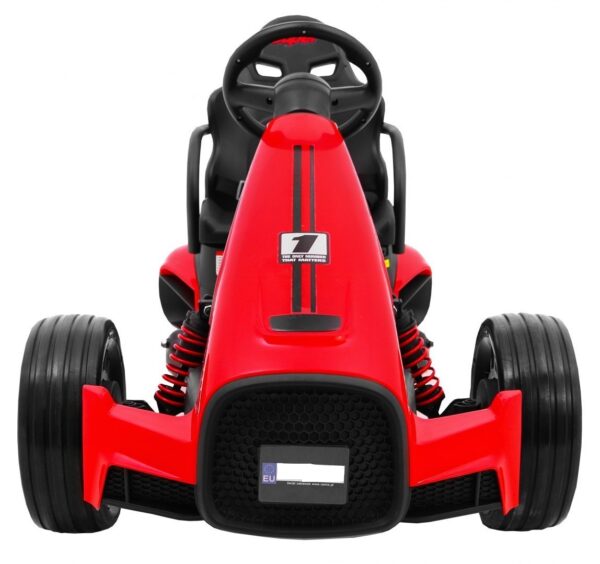 Kart electric pentru copii 12 volti „Bolid XR-1” cu 3 roti (9939) Rosu