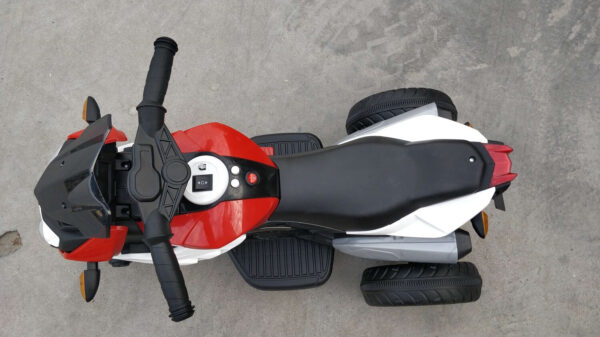 Motocicleta electrica pentru copii CHAMP (LZ-801) 6 volti, Rosu