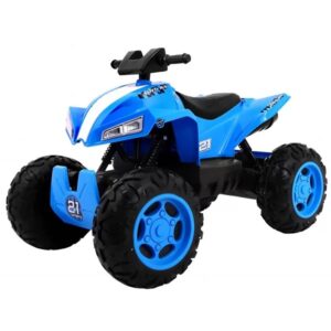 ATV electric pentru copii QUAD SPORT RUN 4X4 (2888) Albastru