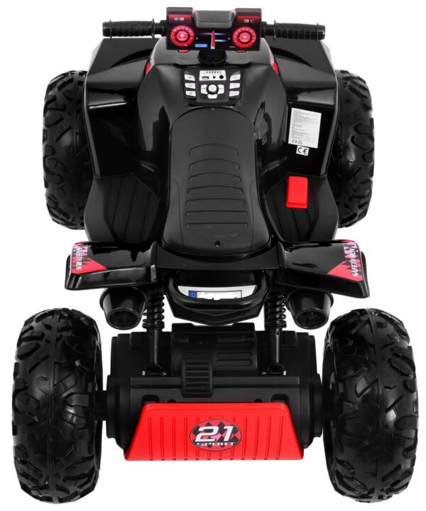 ATV electric pentru copii QUAD SPORT RUN 4X4 (2888) Negru