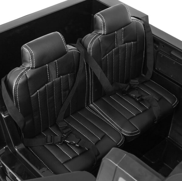 Masinuta electrica pentru copii cu 2 locuri SUV Mercedes Benz Zetros (0916) Negru