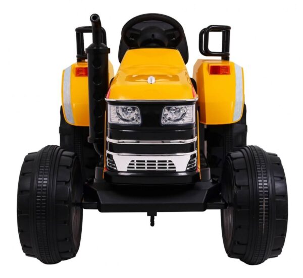 Tractor electric pentru copii cu roti mari BLAZIN POWER LUX (2788) Galben