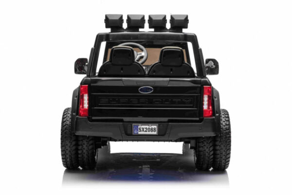 Masinuta electrica pentru copii Ford Super Duty XXL cu 2 locuri, 4×4 (2088) Negru