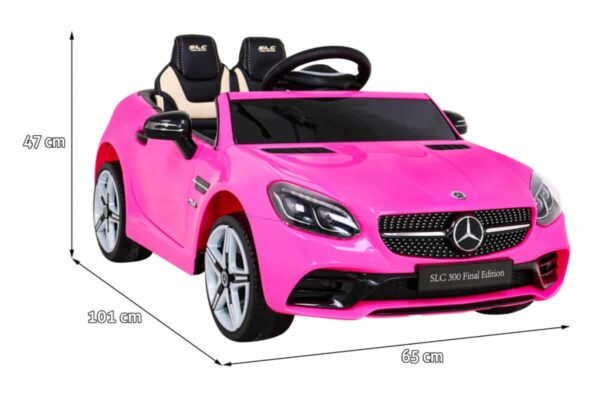 Masinuta electrica pentru copii Mercedes SLC 300 (704) Roz