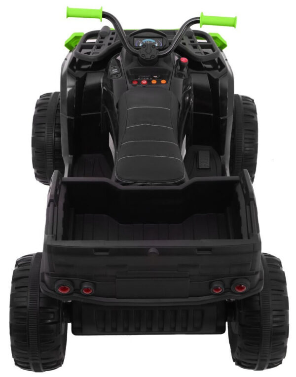 ATV electric pentru copii QUAD XL cu Telecomanda 4×4 12 volti (0909) Negru/Verde