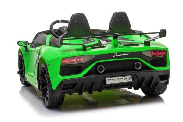 Masinuta electrica pentru copii Lamborghini Aventador SVJ 24 volti Drift (2028) Verde