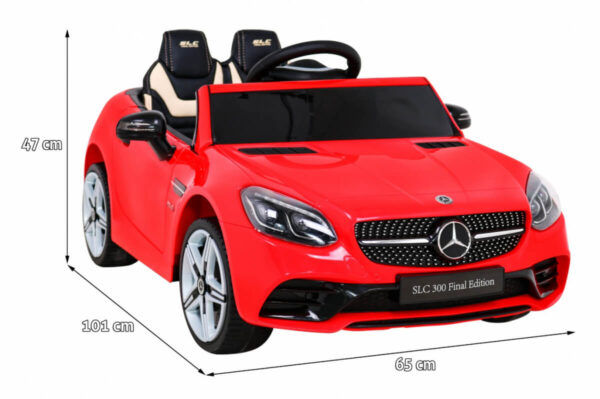 Masinuta electrica pentru copii Mercedes SLC 300 (704) Rosu