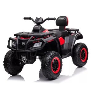 ATV electric pentru copii cu 2 locuri XT-SPEED 180W 24V 4×4, cu cupa detasabila (S615) Rosu