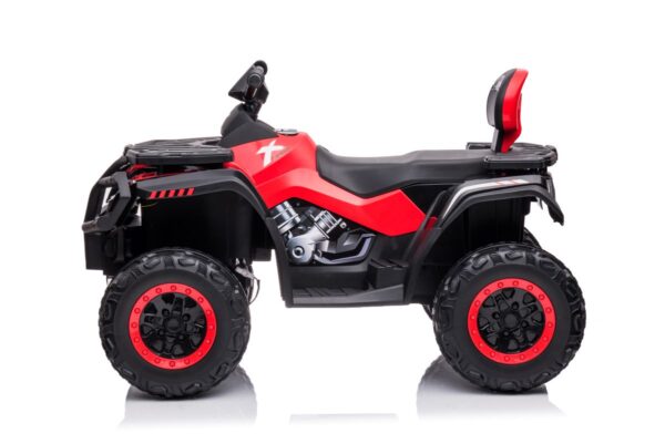 ATV electric pentru copii cu 2 locuri XT-SPEED 180W 24V 4×4, (S615) Rosu