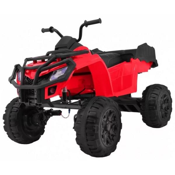 ATV electric pentru copii QUAD XL cu Telecomanda 4×4 12 volti (0909) Rosu