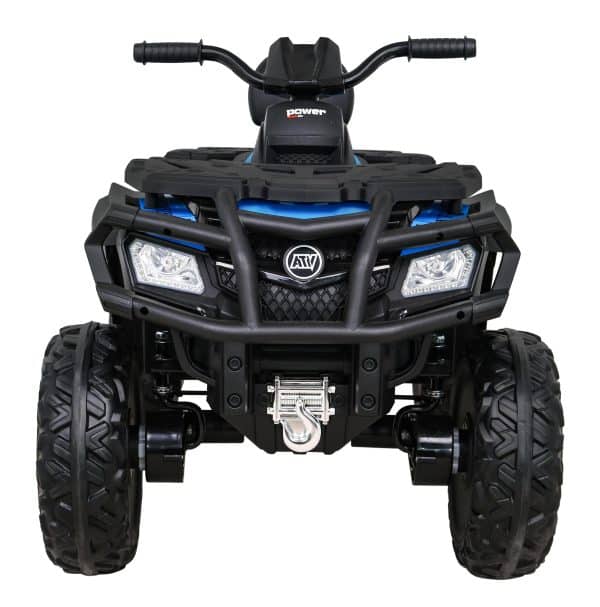 ATV electric pentru copii cu 2 locuri XT-SPEED 180W 24V 4×4, (S615) Albastru