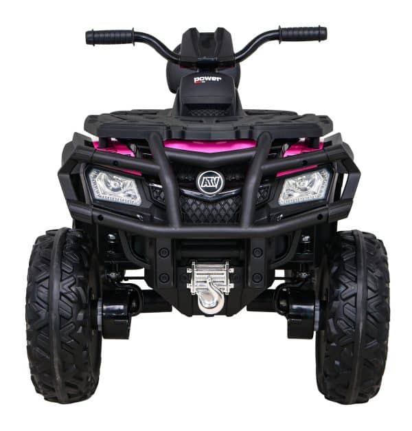 ATV electric pentru copii cu 2 locuri XT-SPEED 180W 24V 4×4, (S615) Roz