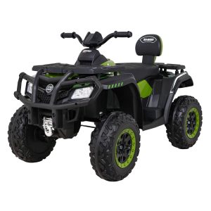 ATV electric pentru copii cu 2 locuri XT-SPEED 180W 24V 4×4, (S615) Verde